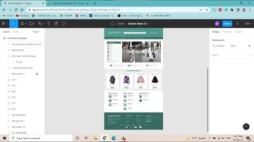 TUTORIAL MEMBUAT DESAIN UI/UX WEBSITE MENGGUNAKAN FIGMA (HALAMAN DASHBOARD ONLINE SHOP)