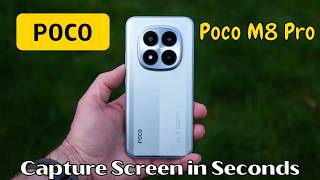 Screenshot Poco M8 Pro | How to Capture Screen in Seconds