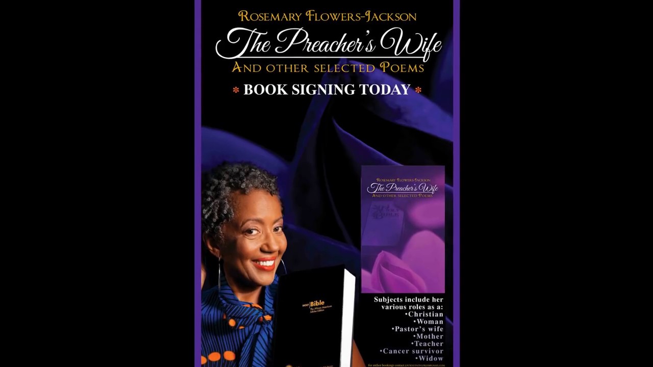 Rosemary Flowers Jackson poet YouTube