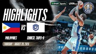 Highlights | Philippines vs Chinese Taipei Blue | 45th William Jones Cup 2026 Mens Basketball Tourn