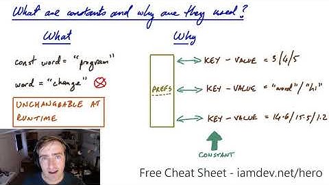 What are constants in programming and why are they used?