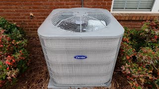 2025 Carrier Sentry Heat Pump Full Defrost Cycle