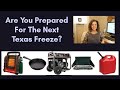 OUR 20 MOST USED ITEMS -THE TEXAS POWER OUTAGE #txfreeze2021 #txgridfailure #SHTF