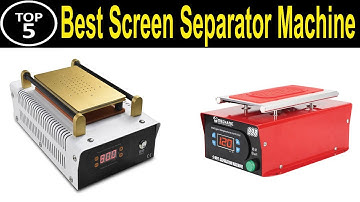 TOP 5 BEST Screen Separator Machine Review 2023