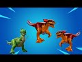 Menemukan dinosaurus T-rex gajah singa macan rusa Ultraman