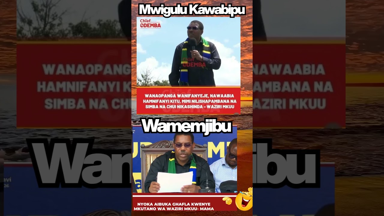 Abipu, Wamjibu: Mwigulu Aliejigamba Kupigana na Simba, Chui na Kushinda, Akumbana na Joka Mkutanoni