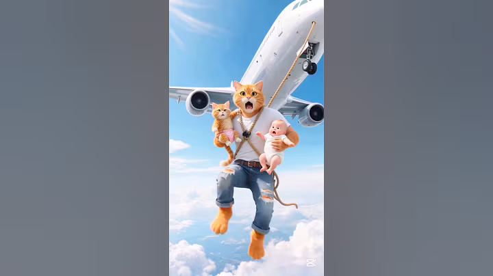 The cat saved the child's life.#ai #animals  #shorts #viralshorts #trending #funny