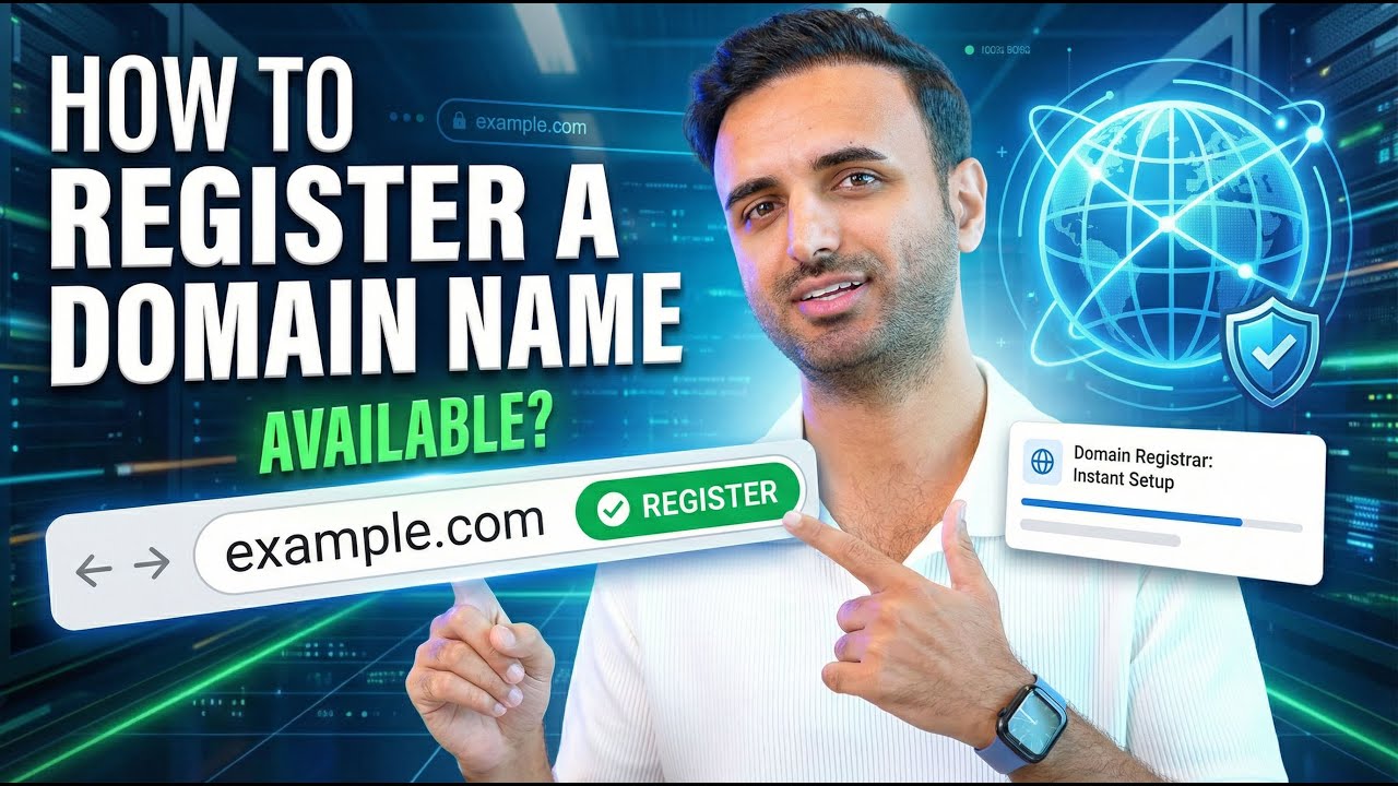 Lesson 2: How to Register a Domain Name?