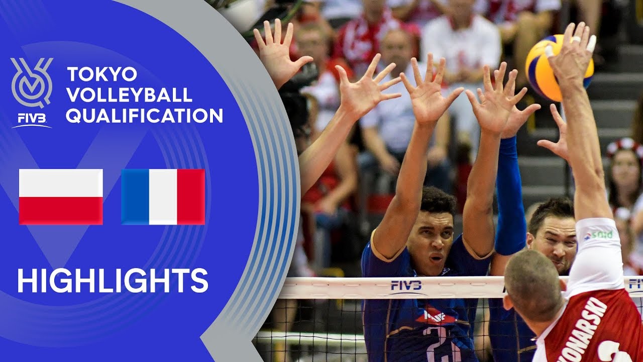 POLAND vs. FRANCE - Highlights Men | Volleyball Olympic Qualification 2019