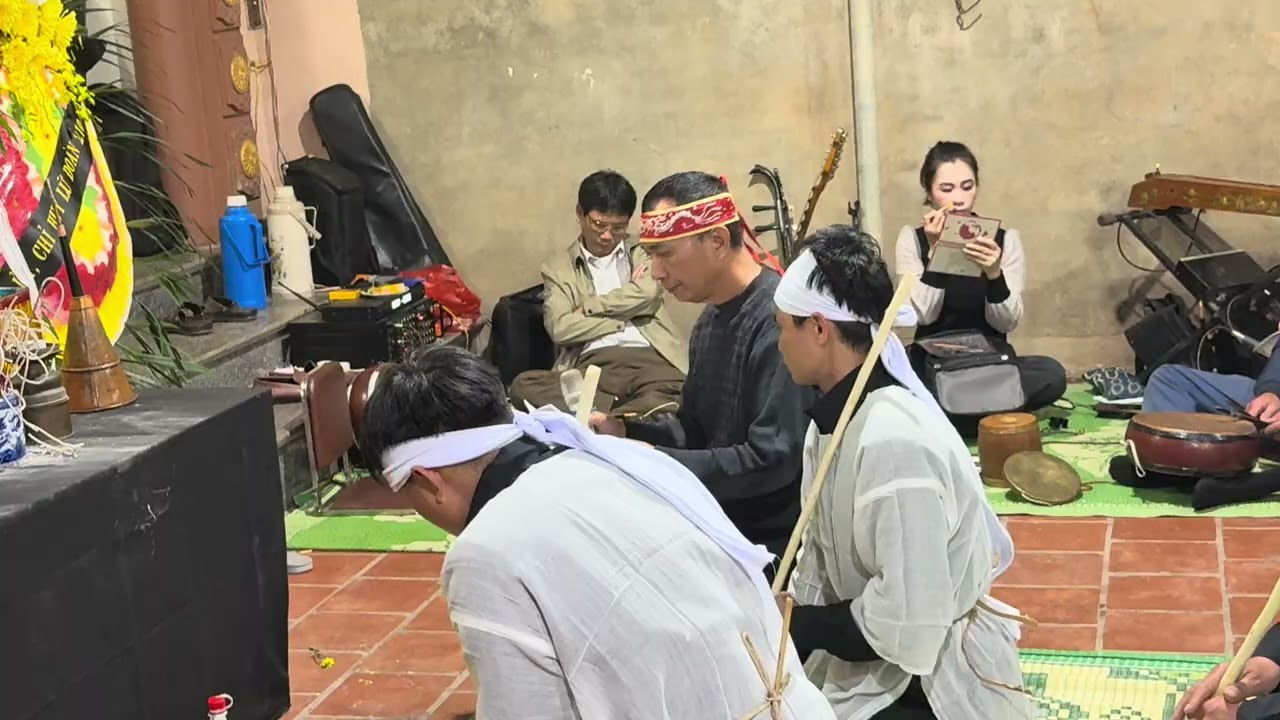 Lễ chúc thực theo phong tục truyền thống đám ma vùng Kinh Bắc