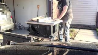 Video of me making a replacement mailbox cover out of a couple extra cedar fence slats. I used a mixture of spar urethane and teak 