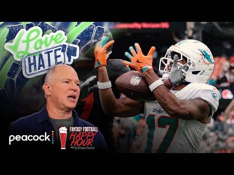 Jaylen Waddle, Michael Pittman might struggle in Week 8 | Fantasy Football Happy Hour | NFL on NBC