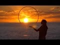 Jul hooping in Tel Aviv