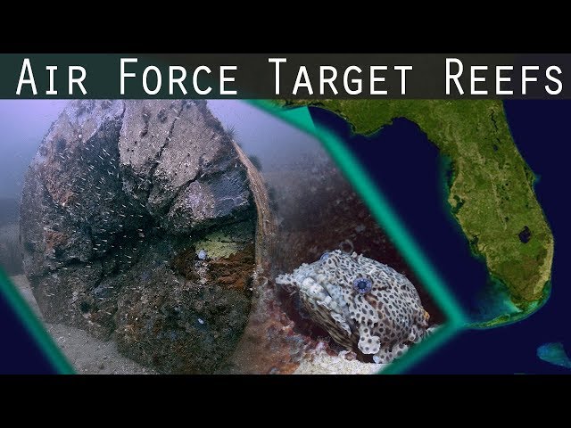 Exploded Military Targets Create Underwater Reefs