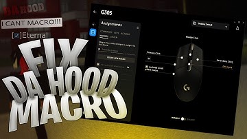 HOW TO MACRO IN DA HOOD AFTER PATCH!