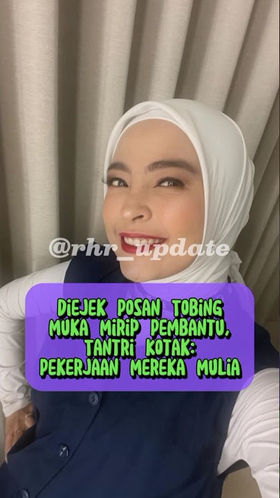 Diejek Muka Mirip Pembantu, Tantri Kotak: Pekerjaan Mereka Mulia #shorts #rhr_update