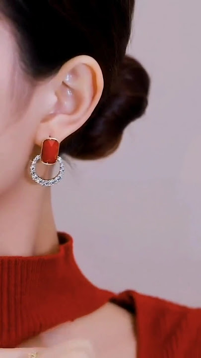 Beautiful Korean Earrings Design#shorts#trending#biral###