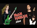 Courtney Cox & Gianni Cassandra - TRIBUTE TO Adrian Smith | IRON MAIDEN