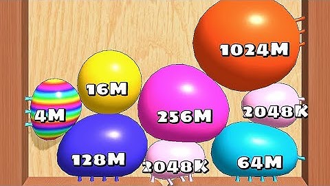 Blob Merge 3D - Level Up Satisfying ASMR Gameplay 5 | ( Cube Arena 2048 )