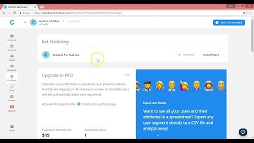 Create A Persistent Menu For The Author Chatbot