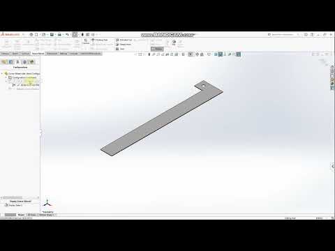Lỗi trải phẳng trong môi trường bản vẽ solidwork(Error Flat pattern in solidworks)