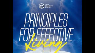 ECC SUNDAY SERVICE|PRINCIPLES FOR EFFECTIVE LIVING|26/04/2026