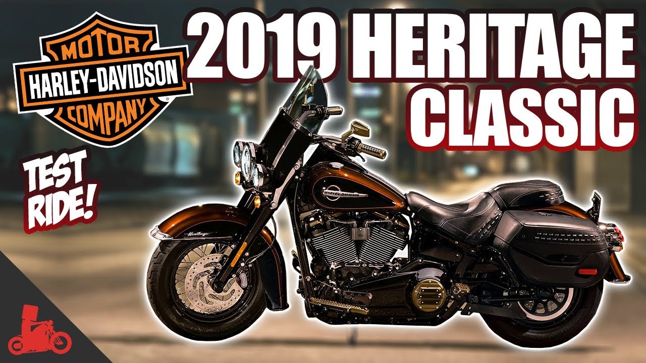 2019 Harley Davidson Heritage Classic 114 Test Ride Youtube