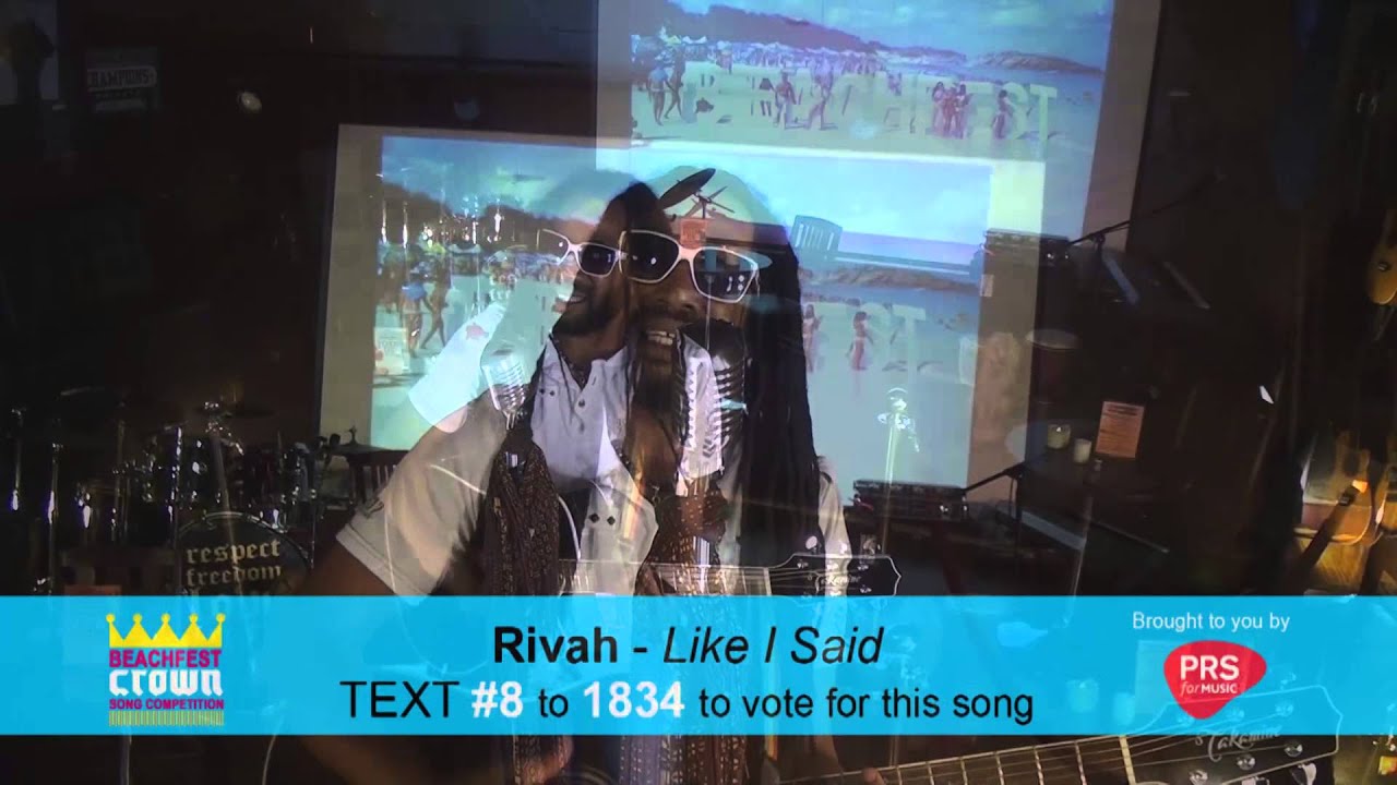 Rivah - like I Said - Text #8 to 1834 to vote for this song