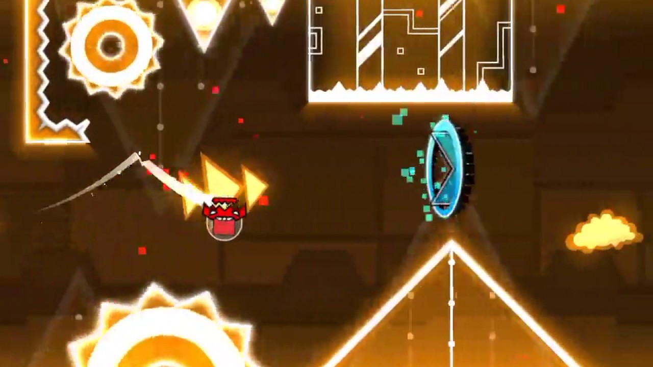 Mi primer gameplay de geometry dash - YouTube