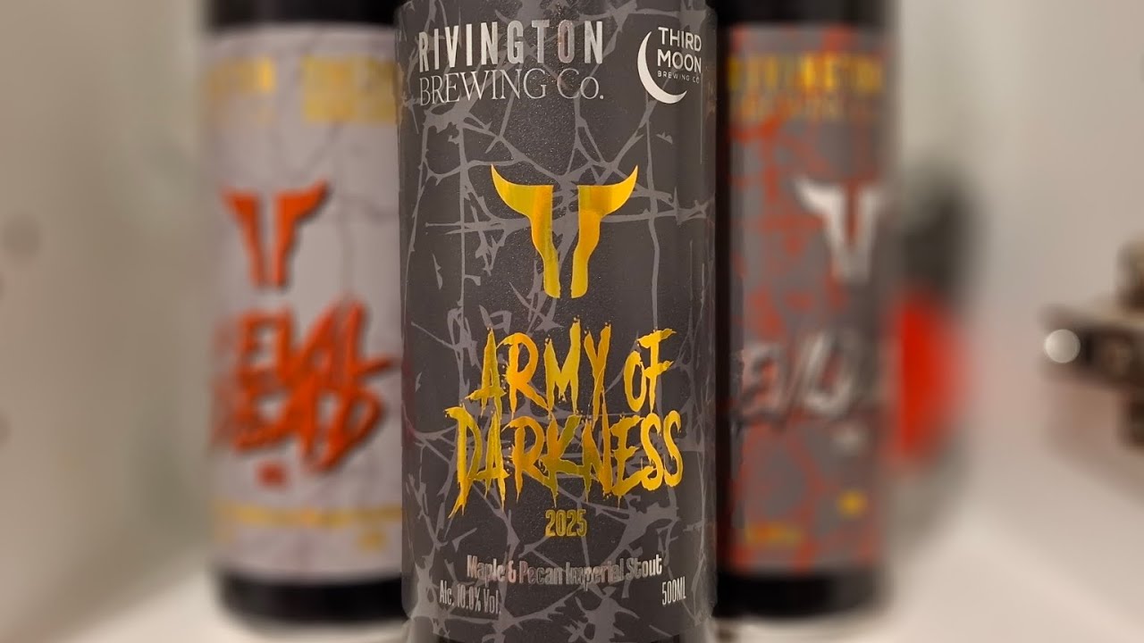 Rivington x  Third Moon: Army Of Darkness Maple & Pecan Imperial Stout 