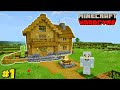 MY CRAZY START IN MINECRAFT SURVIVAL HARDCORE PE🔥 || Minecraft Survival Series PE ep.1 [HINDI]