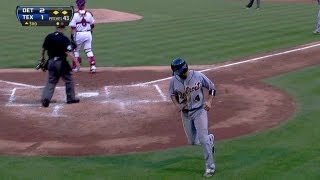 DET@TEX: Hunter plates Infante with sacrifice fly