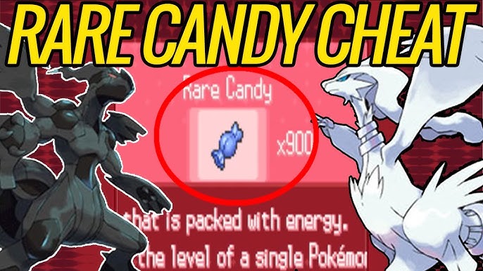 How to Get Unlimited Rare Candies in Pokemon Black & White (Action Replay  Code) 