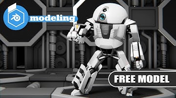 Blender  protocol robot  modeling tutorial free download