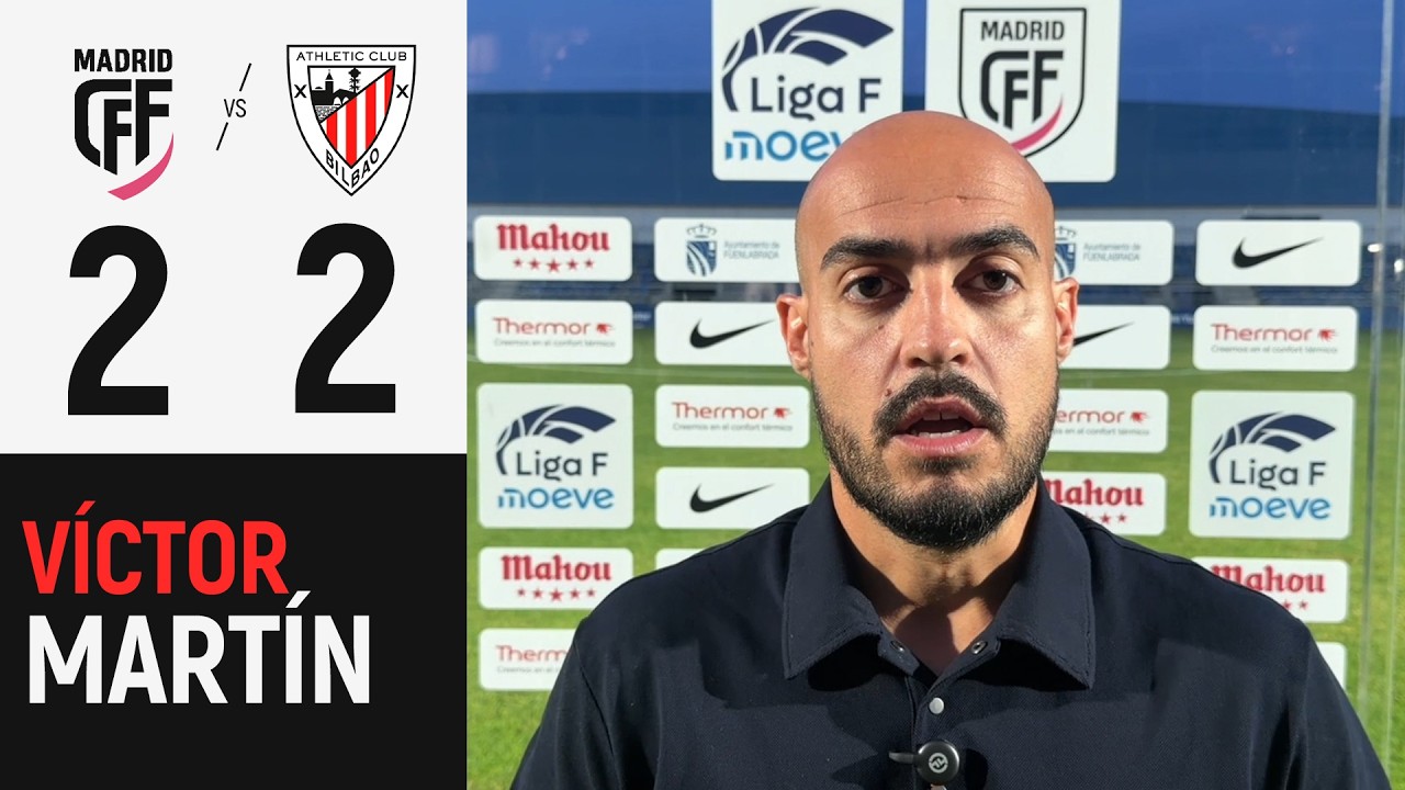 Víctor Martín | Madrid CFF 2-2 Athletic Club | Liga F 2026/27 J6