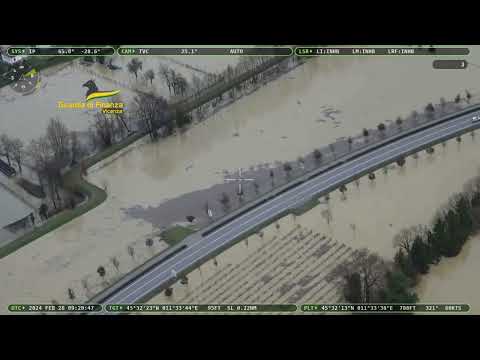 Alluvione a Vicenza 28-02-2024