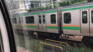 【並走バトル】横須賀線E217系vs東海道本線E231系