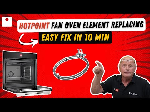 To Fit Hotpoint EW31P 2500 Watt Circular Fan Oven Element 