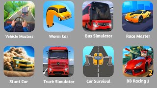 Worm Car,Car Survival 3D,Vehicle Masters,Race Master 3D,Bus Simulator Ultimate,Beach Buggy Racing 2 screenshot 4