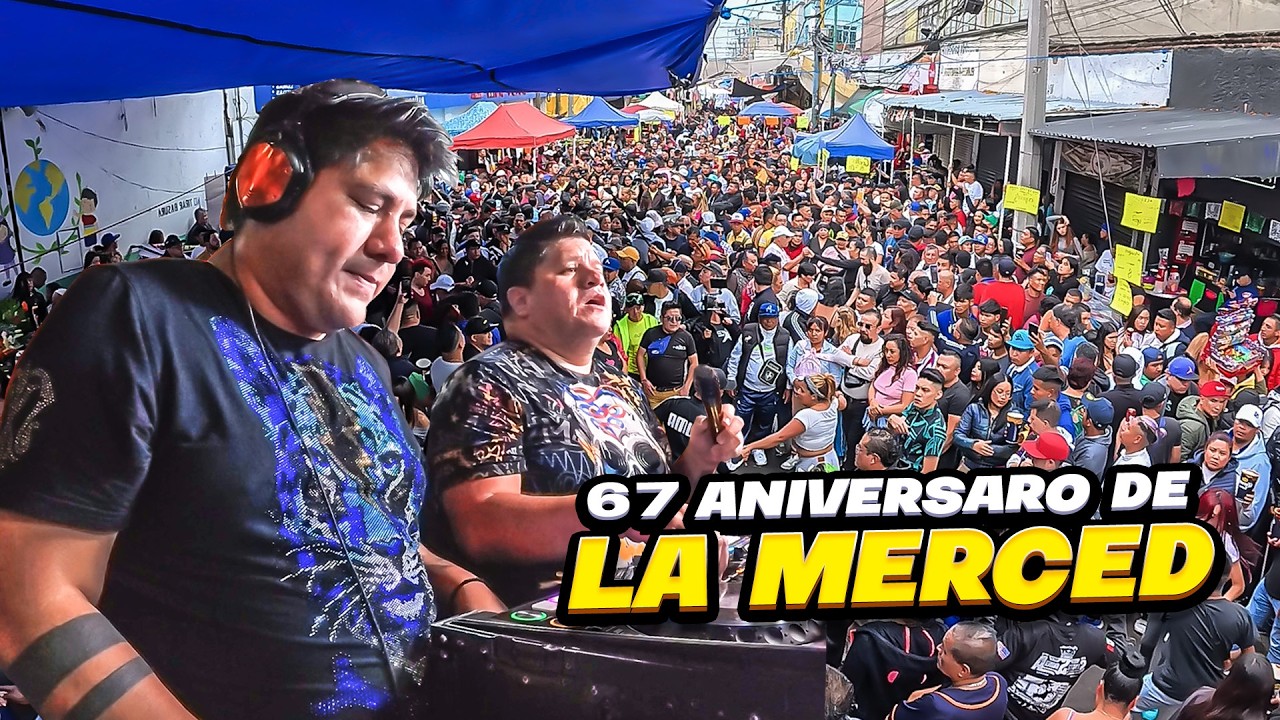 LOS JRS en la MERCED 72 ANIVERSARIO se DESCONTROLO