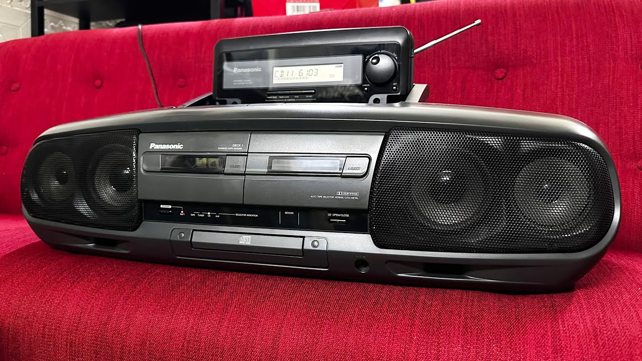 Bán Đài Panasonic Boombox RX-DT77 TO - KHỎE - NẶNG - CHẤT ÂM UY LỰC | LH: 0876.35.6666