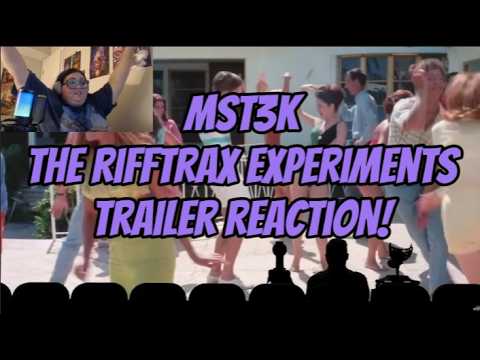 MST3k The RiffTrax Experiments Trailer Reaction!