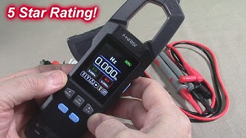 WOW! FNIRSI DMC-100 Digital Clamp Multimeter with 10,000 Counts -HAS IT ALL!
