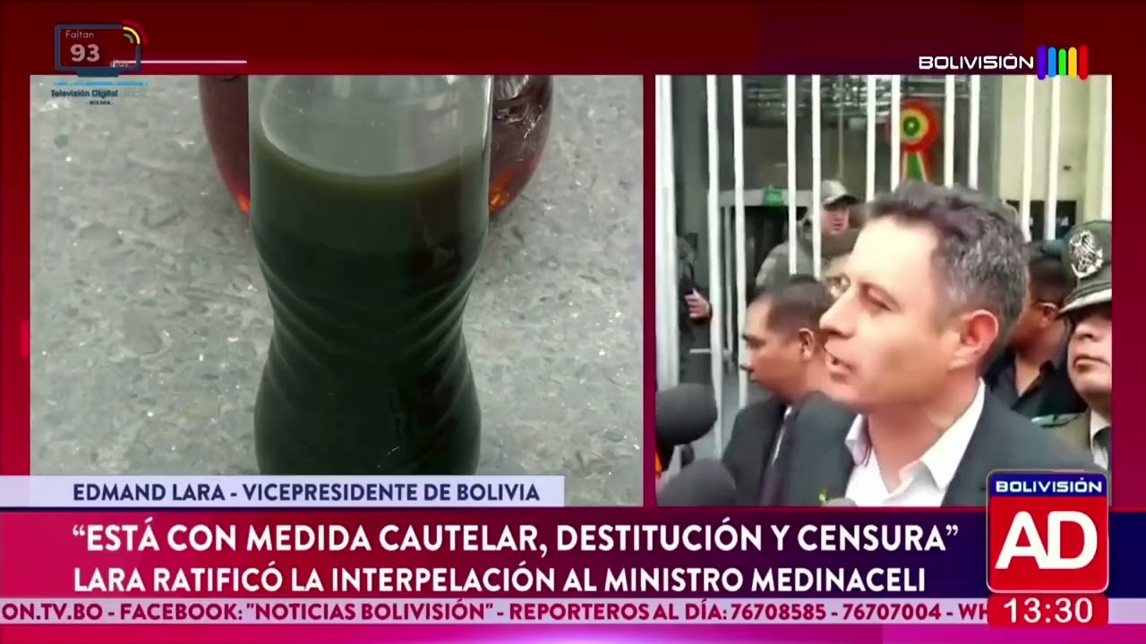 Edmand Lara convoca interpelación al ministro Mauricio Medinaceli