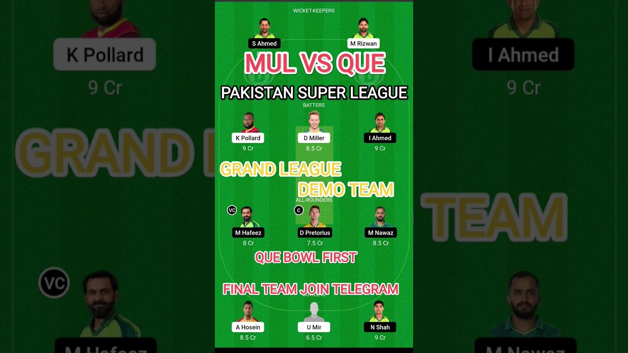 MUL vs QUE 