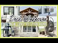 DECK MAKEOVER 2023 | NEW CONSTRUCTION CLEAN &amp; DECORATE WITH ME