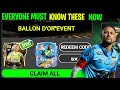 OMG😱, Neymar Coming In Fc Mobile 26 , New Ballon D’Or Event | Dynamic Fc 