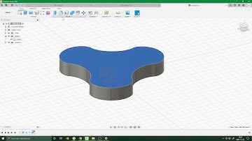 Cycloidal gear profile in Fusion 360..