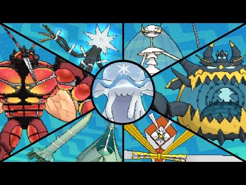 FULL POKEMON ULTRA BEASTS TEAM! 