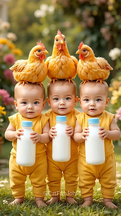 Chicken Monkey Dance🐔🤣| #cutebaby #funnyanimals #chicken #monkey #funnyvideo #viralshorts #1011
